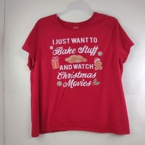 Hanes women's Christmas tshirts size (3X)